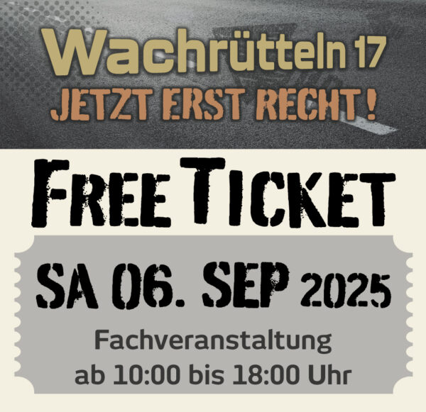 FREE Ticket Samstag